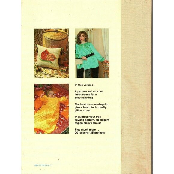 Stitch by Stitch Volume 1 Hardcover 1985 Sewing, Knitting, Crochet and more - Picture 2 of 2